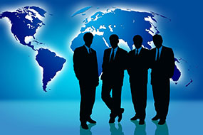 4 men in suits